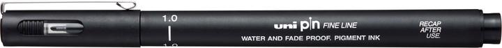 Produktbild Uni-ball Pin Fineliner (Black, 1 x)