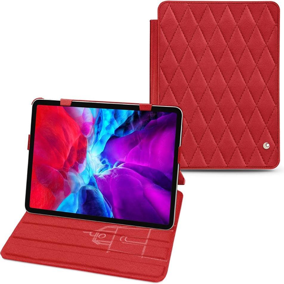 Noreve Lederschutzhülle horizontal (iPad Pro 11 2020 (2. Gen)), Tablet Hülle, Rot