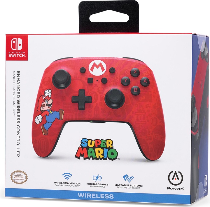 Produktbild PowerA Here we go Mario (Switch)