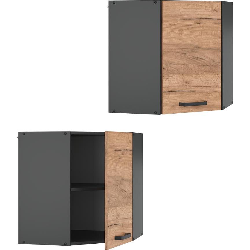 Vicco, Regal, Eckhängeschrank R-Line (57 x 34 x 60 cm)