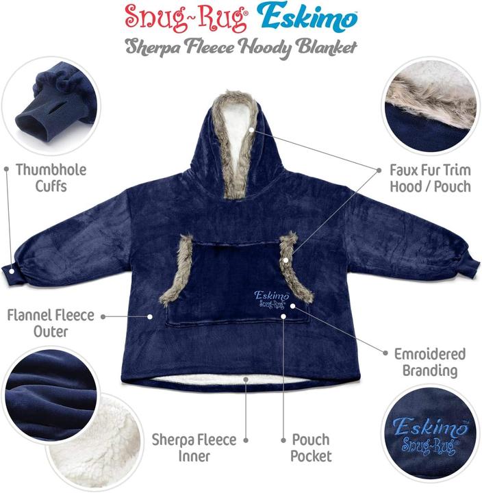 Actual product image TOP Eskimo Hoodie