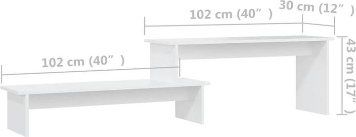 Produktbild vidaXL TV-Schrank (180 x 30 x 43 cm)