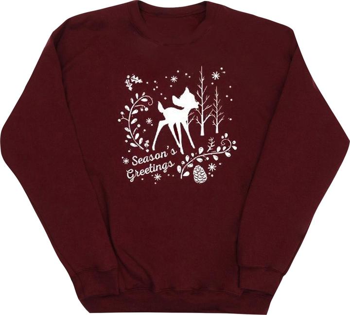 Produktbild Disney Bambi Christmas Greetings Sweatshirt Mädchen (140, 146)