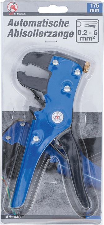 Image du produit BGS Pince à dénuder automatique 0,2 - 6 mm² 175 mm (175 mm)