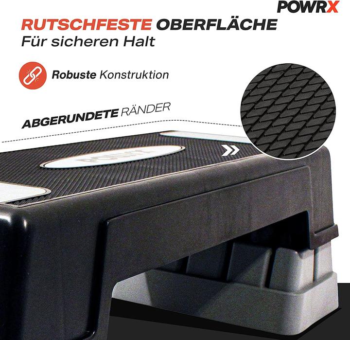 Produktbild Powrx Steppbrett Grau