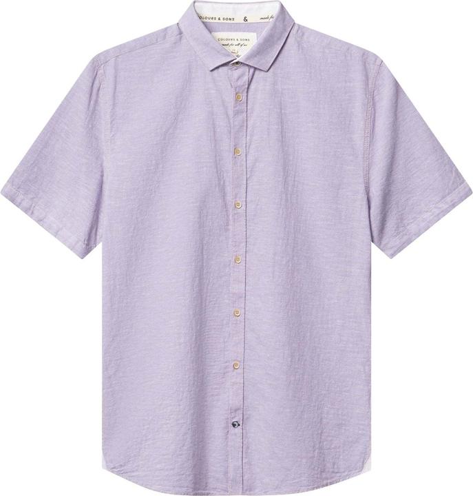 Produktbild Colours & Sons Kurzarmhemd Shirt-Linen Blend Kent (L)