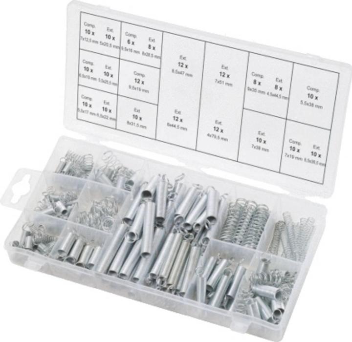Produktbild KS Tools Sortiment Federn, 200-tlg. (Set)