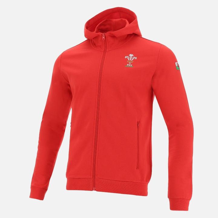 Produktbild Macron Kapuzenjacke Wales Rugby XV Merch CA LF (M)