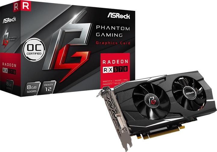Produktbild AsRock RX 570 Phantom D OC (8 GB)