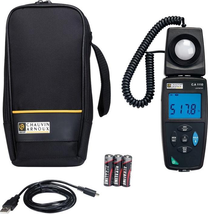 Produktbild Chauvin Arnoux Luxmeter C.A 1110 0,1 lx bis 2 (Luxmeter)