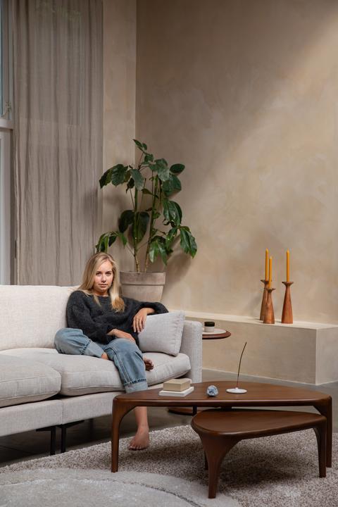 Actual product image Zuiver Summer Sofa 3-Seater Cream (3-seater)