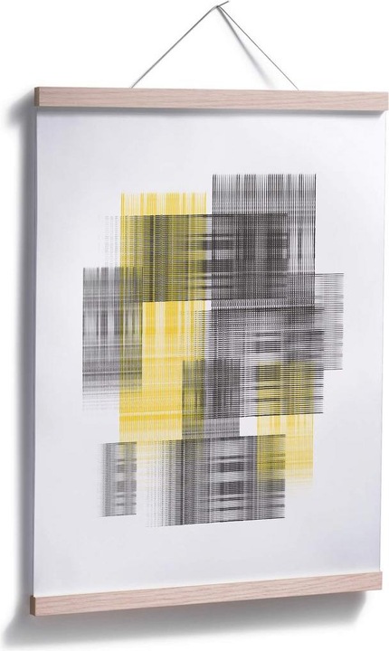 Actual product image Trenddeko Yellow grid (24 x 30 cm)