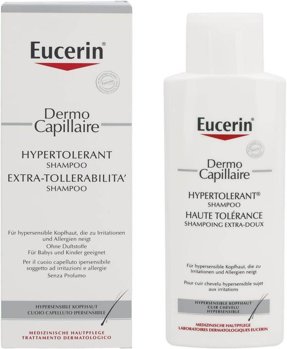 Actual product image Eucerin Hypertolerant (Liquid shampoo, 250 ml)