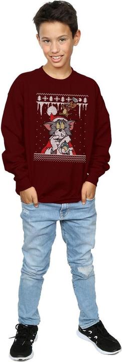 Produktbild Tom & Jerry Christmas Fair Isle Sweatshirt Jungen (140, 146)