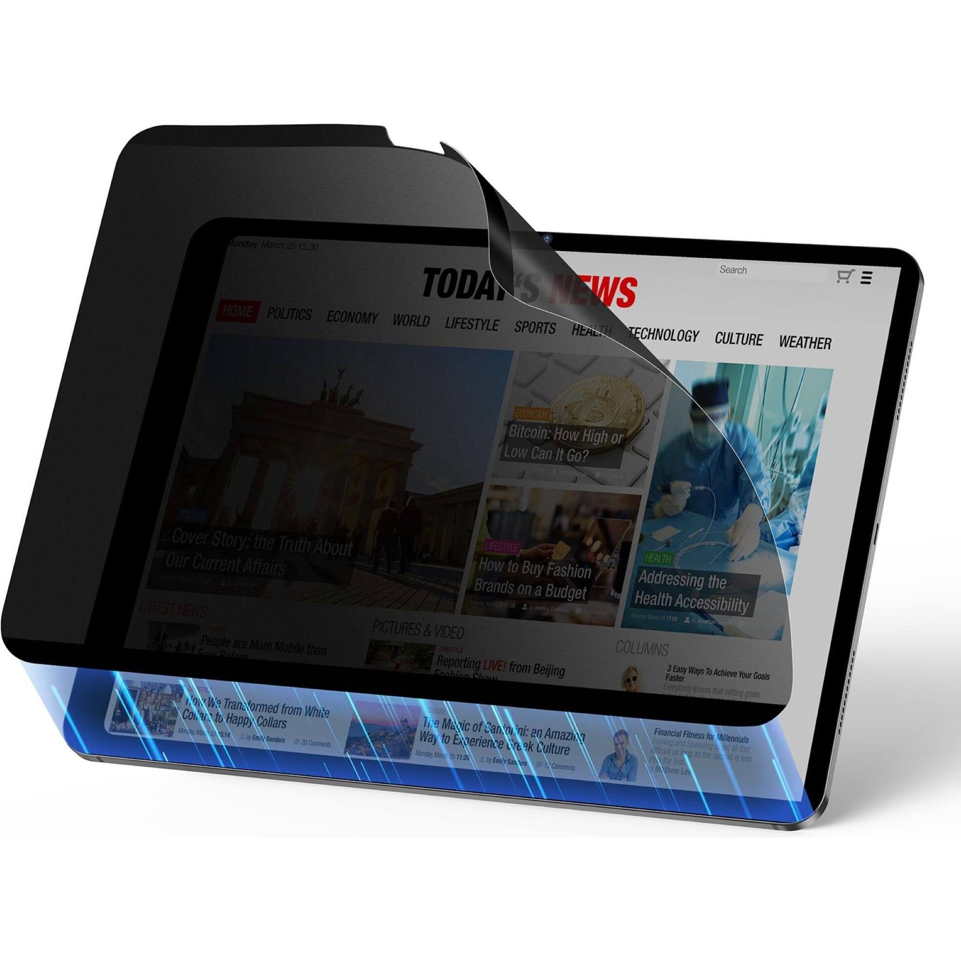 ESR Magnetic Privacy Displayschutzfolie (1 Stück, iPad Pro 13 2024 (M4)), Tablet Schutzfolie