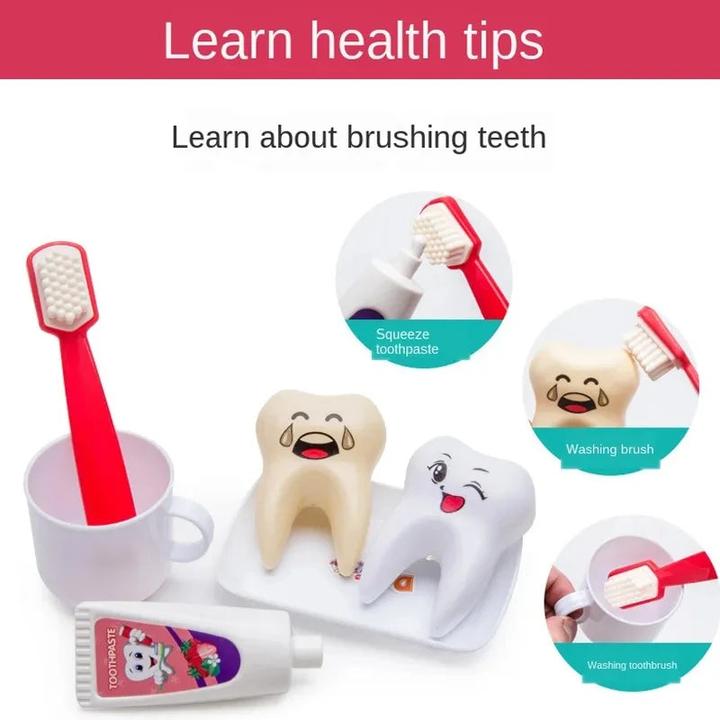 Image du produit Activity Board Mallette de médecin pour enfants, mallette de médecin jouet avec stéthoscope