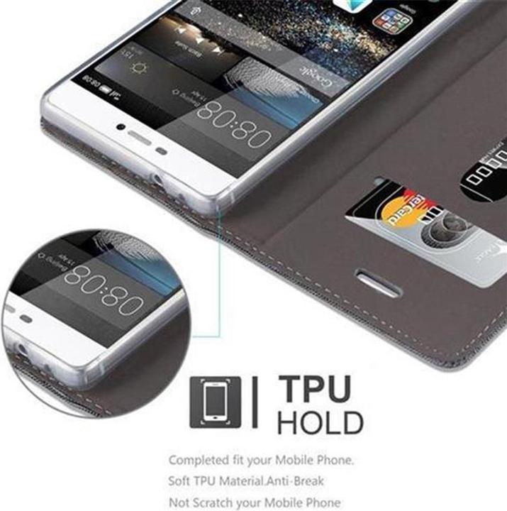 Actual product image Cadorabo Book Jeans Optics Cover (Huawei P8)