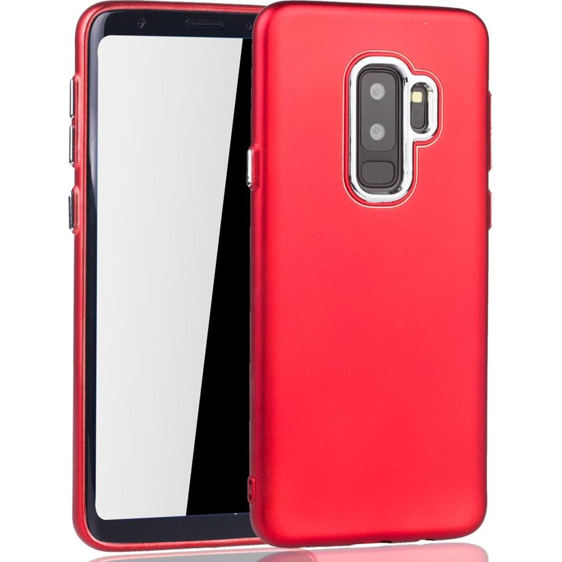 Thumbnail - König Design Handyhülle für Samsung Galaxy S9 Plus Schutzcase Backcover Bumper Etuis Case Rot (Samsung Galaxy S9+), Smar...