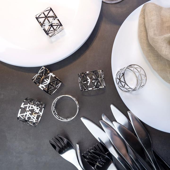 Produktbild Intirilife Serviettenringe Set (6-tlg.) (6 x)