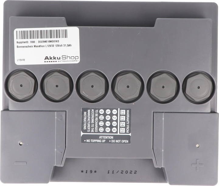 Actual product image Tadiran Sonnenschein Marathon L12V32 12Volt 31.5Ah (12 V, 31.50 Ah)