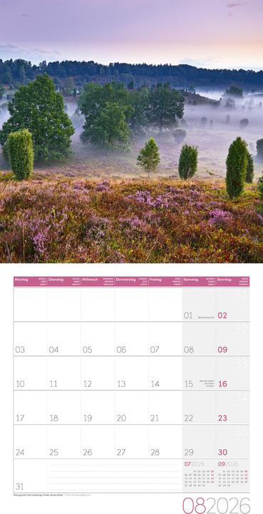 Image du produit Magie des Lichts Kalender 2026 - 30x30 (30 x 30 cm, Couverture rigide, Anglais, Français, Italien)