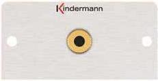 Actual product image Kindermann Modular faceplate snap-in