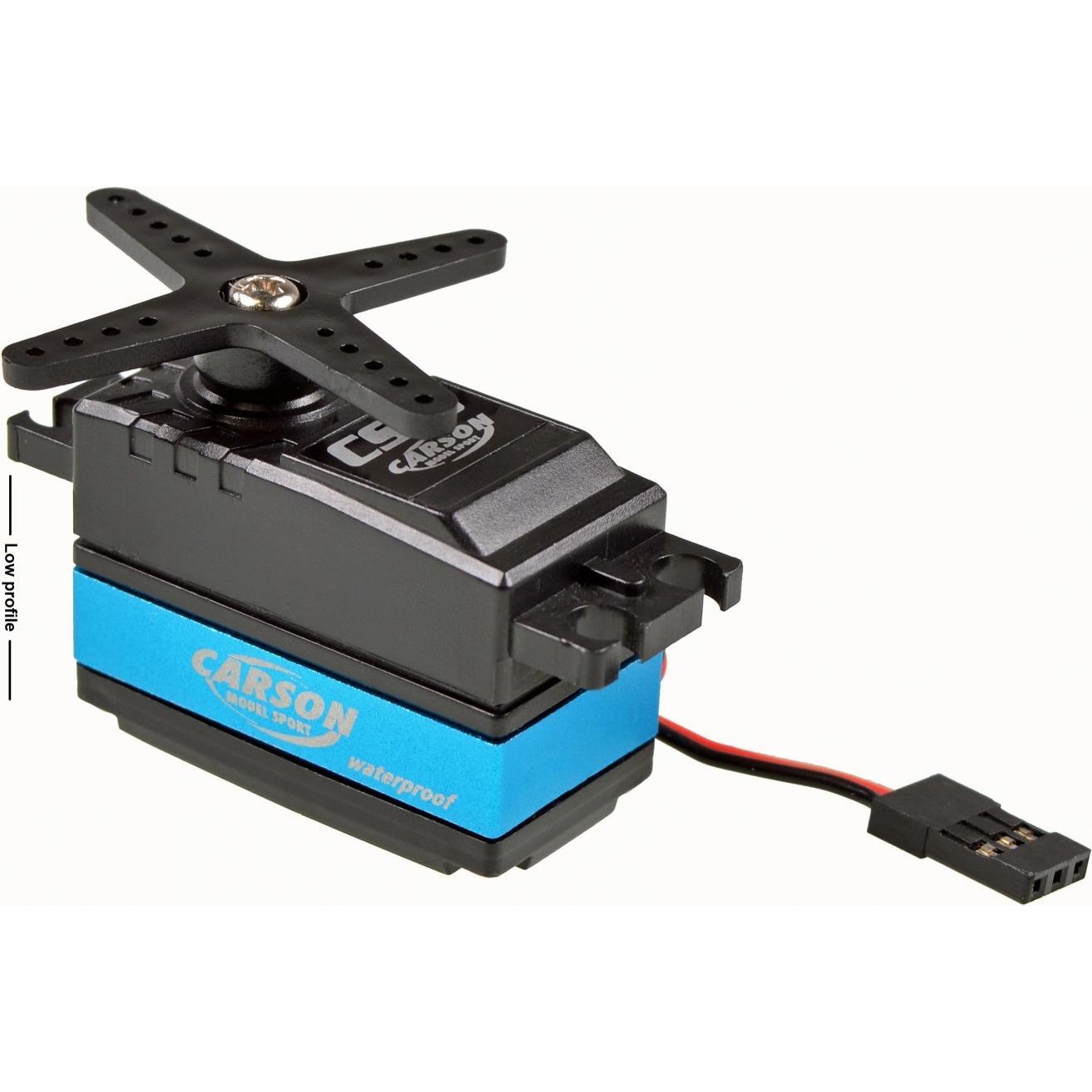 Carson Servo Servo CS-3 Low-Profile Waterpr.MG/3kg/JR