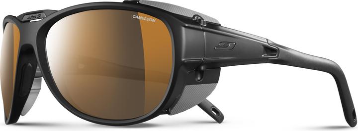 Julbo Men Explorer 2.0 Cameleon Glacier Goggles (Matt black, Black, Reactiv 2-4)