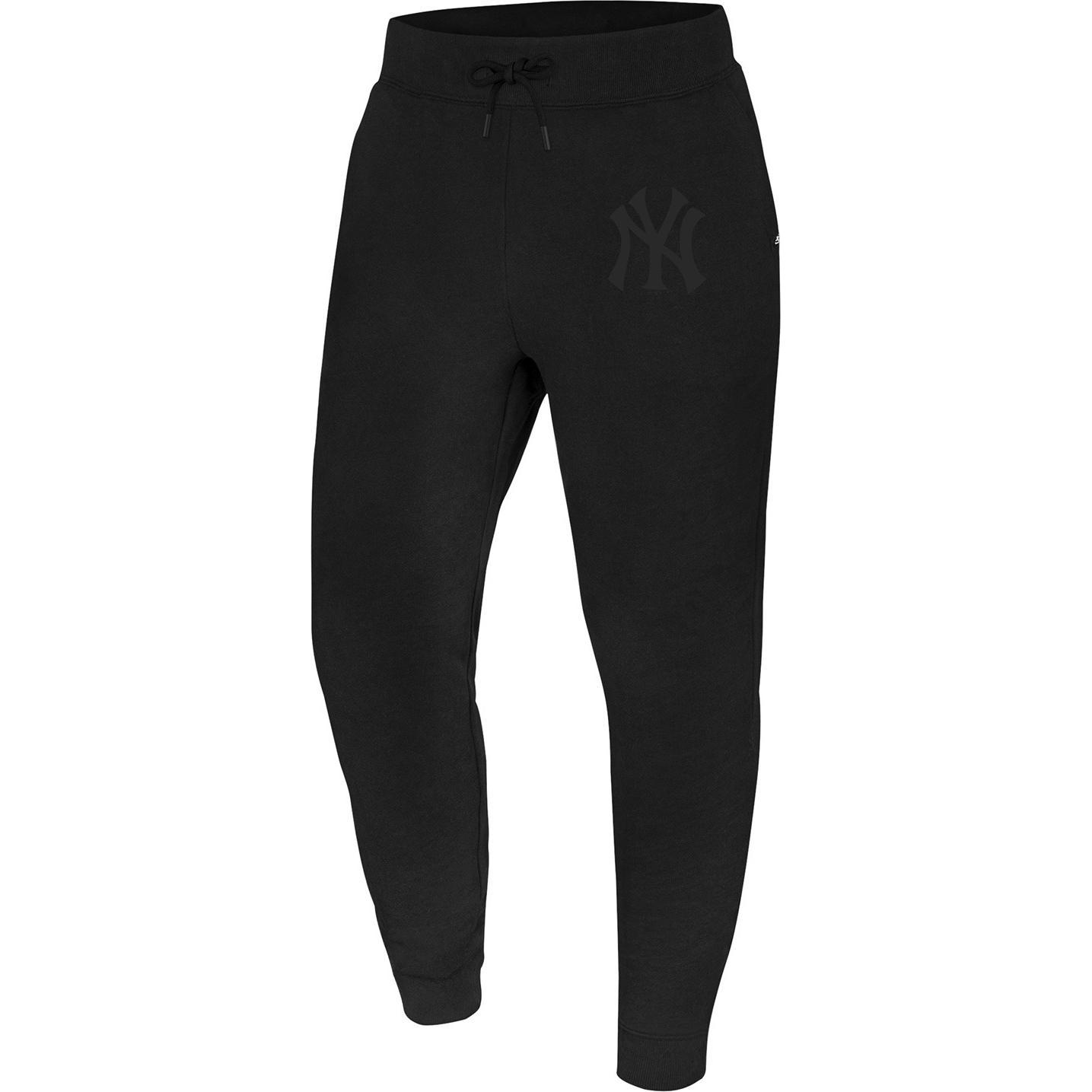 47 Brand, Herren, Sporthose, jogging mb new york yankees imprint burnside (L), Schwarz, L