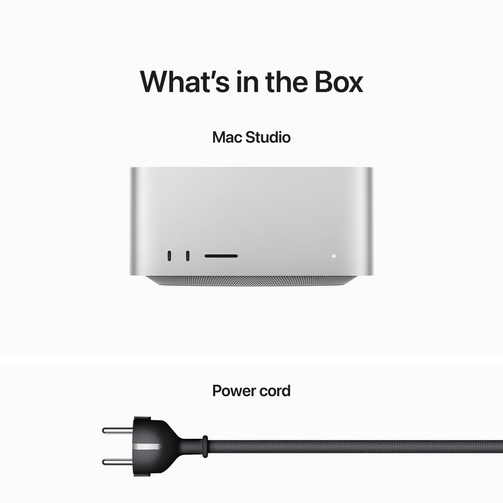 Produktbild Apple Mac Studio (M2 Ultra, 192 GB, 4000 GB, M2 Ultra)