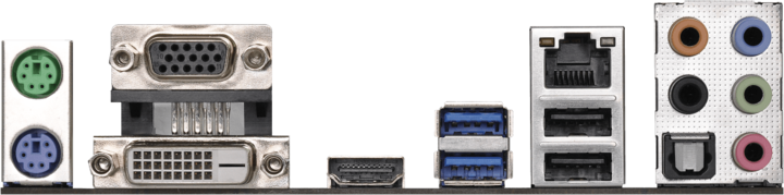 Actual product image AsRock J3455-ITX (Onboard, Intel SoC, Mini-ITX)