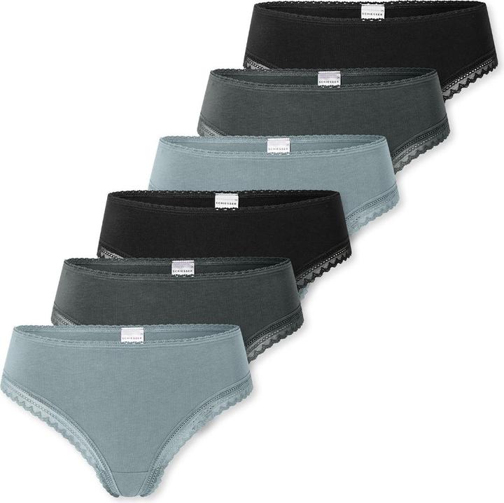 Produktbild Schiesser 6er Pack 95/5 Modern Cotton String (42, XL, 6er Pack)