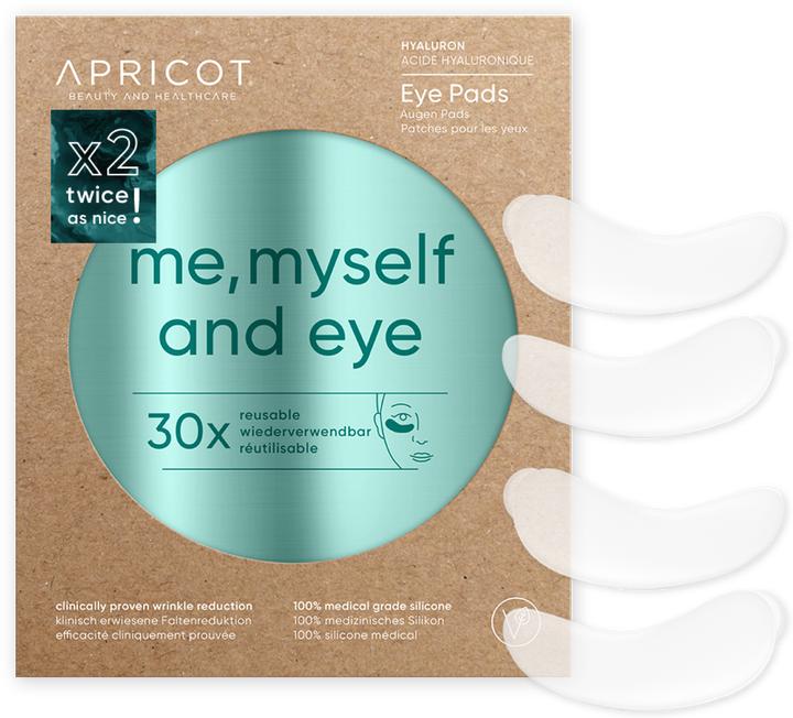 Actual product image Apricot Twice as Nice - Duo "me, myself & eye" Eye Pads (Eye patches)