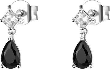 Produktbild Brosway - Silver Dangle Earrings with Cubic Zirconia Mystery Black Fancy FMB118