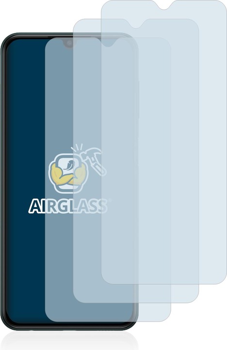 Actual product image BROTECT AirGlass Glass (3 Piece, Samsung Galaxy M13)