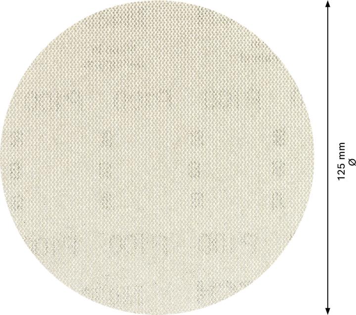 Image du produit Bosch Professional Zubehör Filet abrasif Expert M480 pour ponceuse excentrique, 125 mm, G 100, 5 pièces (100)