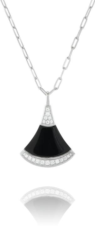 Schwarz, Silber, Zirkonoxid