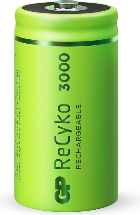 Produktbild GP Batteries ReCyko (2 Stk., C, 3000 mAh)