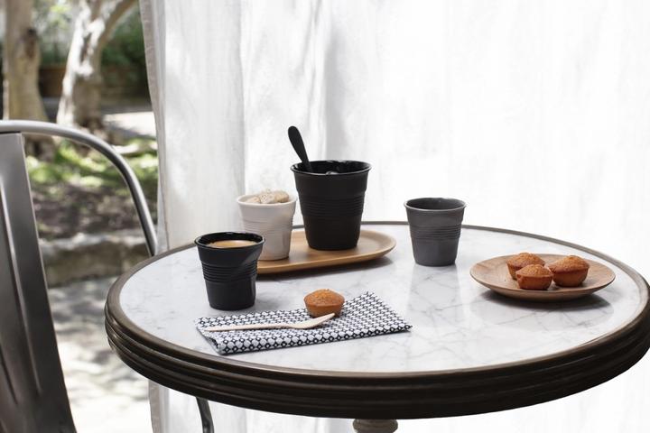 Image du produit Revol Tasse à espresso froissée, 8 cl, gris mat (80 ml, 1 x)