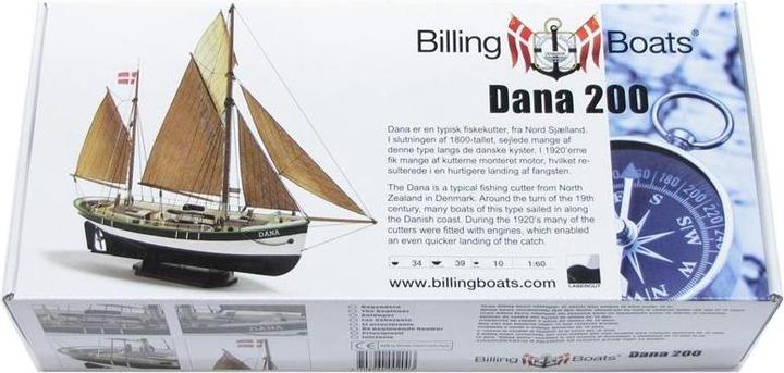 Productafbeelding Billing Boats Dana - Kunststof romp 1:60 - (428316)