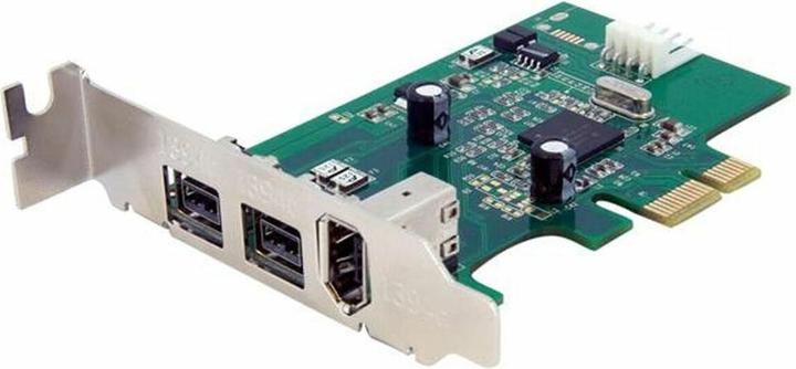 Produktbild StarTech 3 Port Low Profile PCIe FireWire Adapter