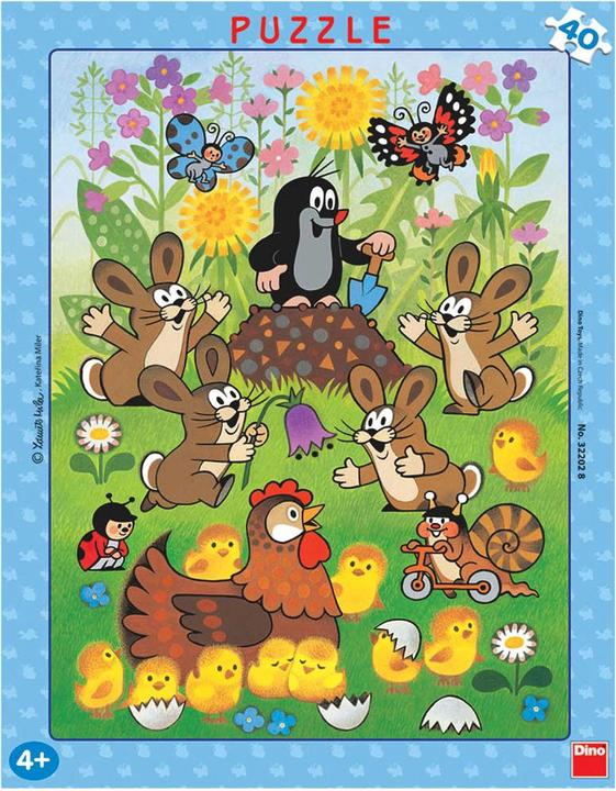 Immagine prodotto Dino Puzzle Talpa e Primavera 40 pezzi (40 pezzi)