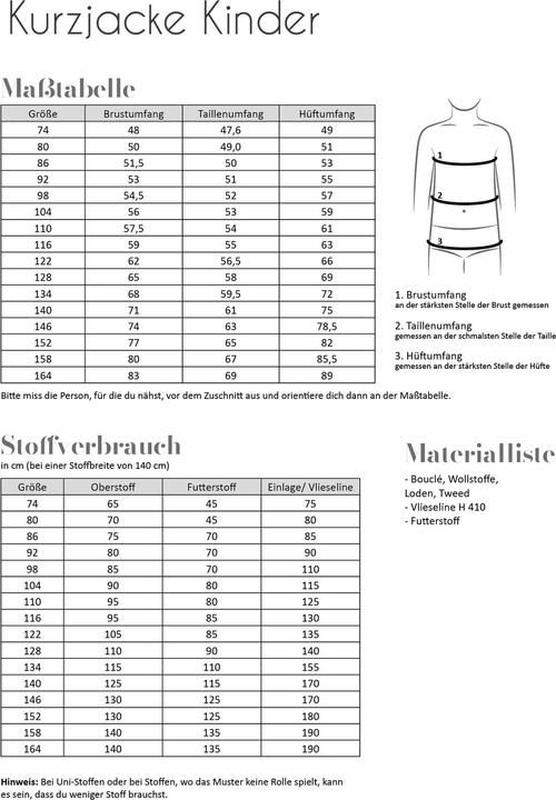 Actual product image Fadenkäfer Pattern short jacket
