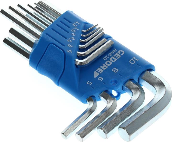 Actual product image Gedore Hexagon socket Allen wrench set