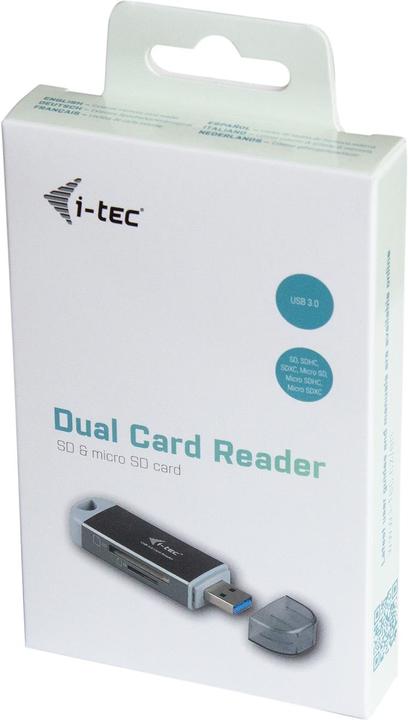 Image du produit i-tec Lecteur de cartes double USB 3.0 (USB 3.0)