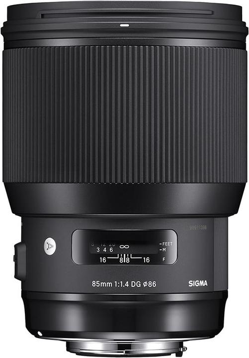 Image du produit Sigma 85mm f/1.4 DG HSM ART, Sony E (Sony E, Plein format, APS-C / DX)