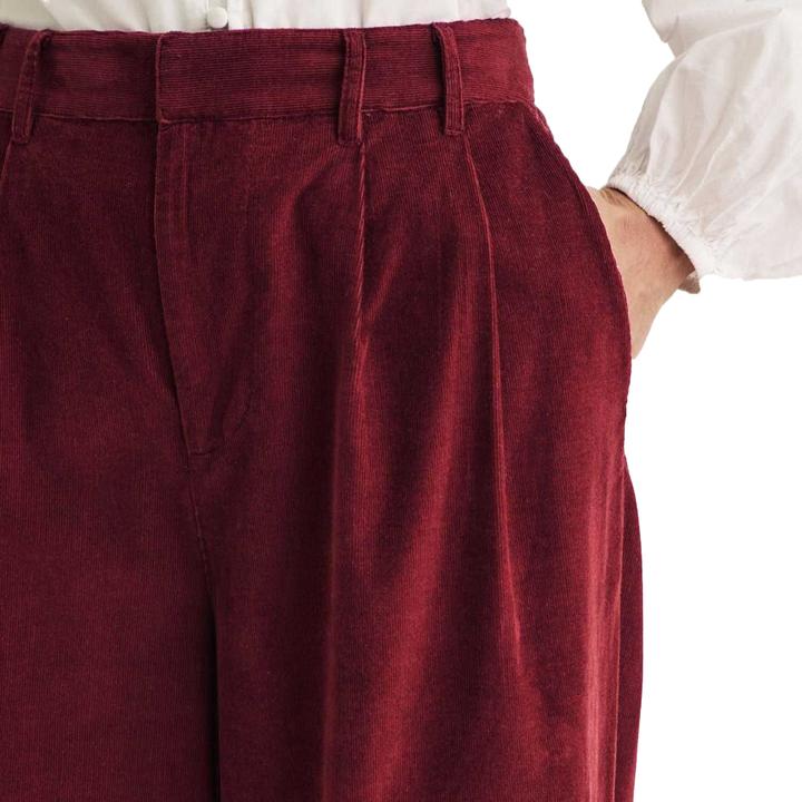 Actual product image Nobody´s Child Womens/Ladies Ava Cord Pleated Wide Leg Trousers (34)