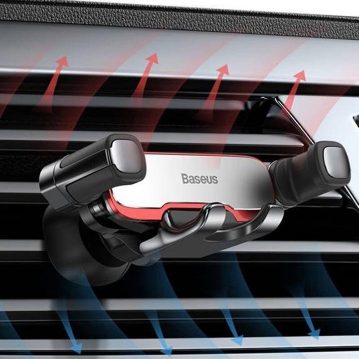 Actual product image Baseus Car Holder Mr Hui Gravity Series, 4.7inch - 6.5inch, silver