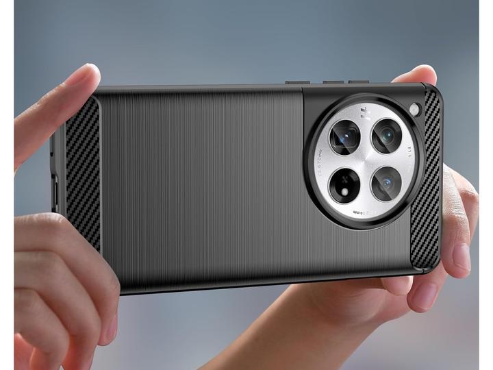 Produktbild Screenguard OnePlus 12 Hülle Carbon Brushed Soft TPU (OnePlus 12)