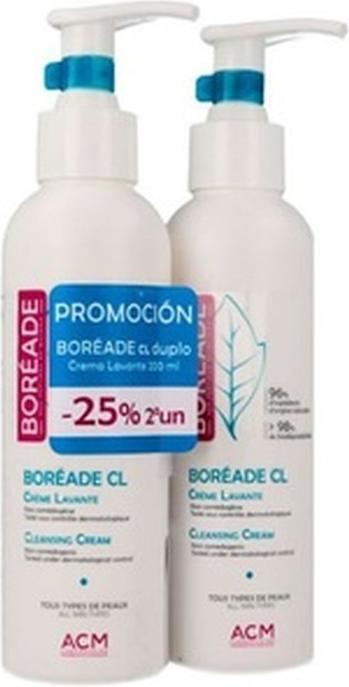ACM Noviderm Boreade Cl Cleansing Cream - 2x200ml (Facial cleansing wipes)